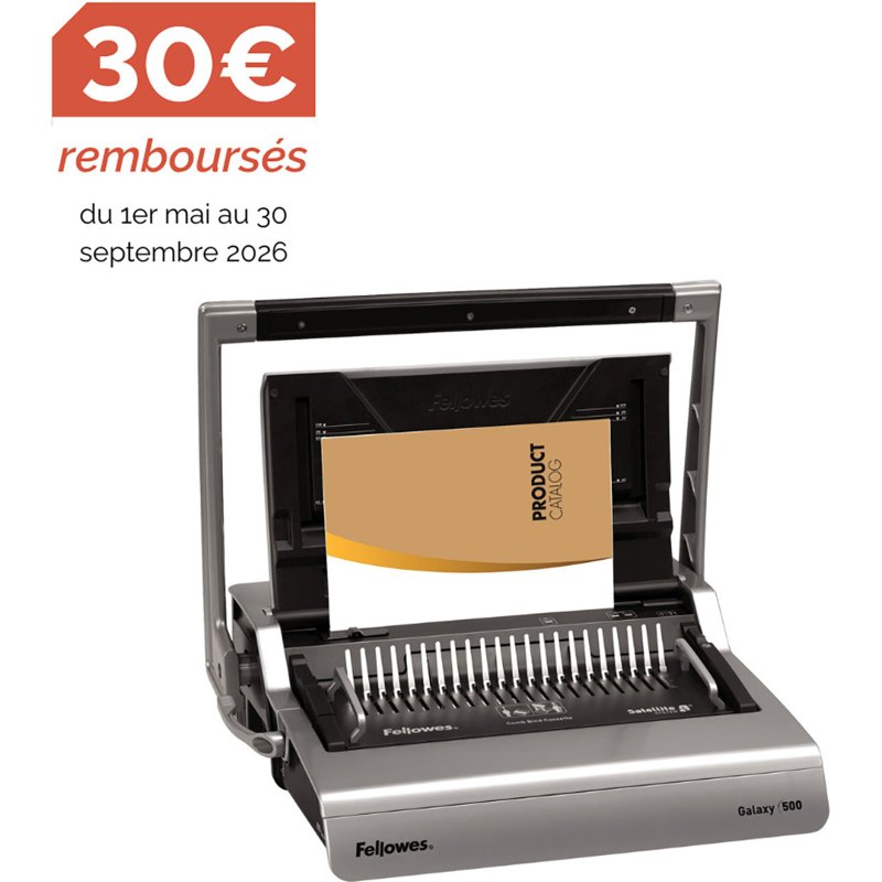 Relieuse Fellowes Galaxy manuelle