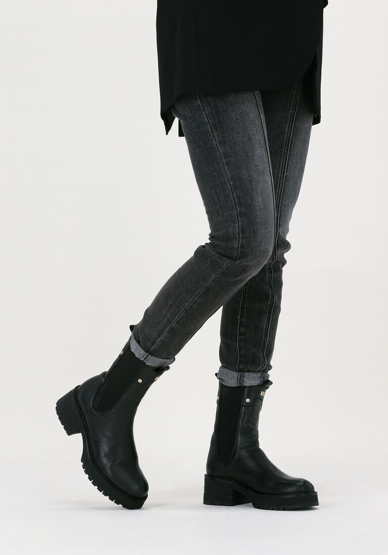 RED-RAG zwarte red-rag chelsea boots 74422