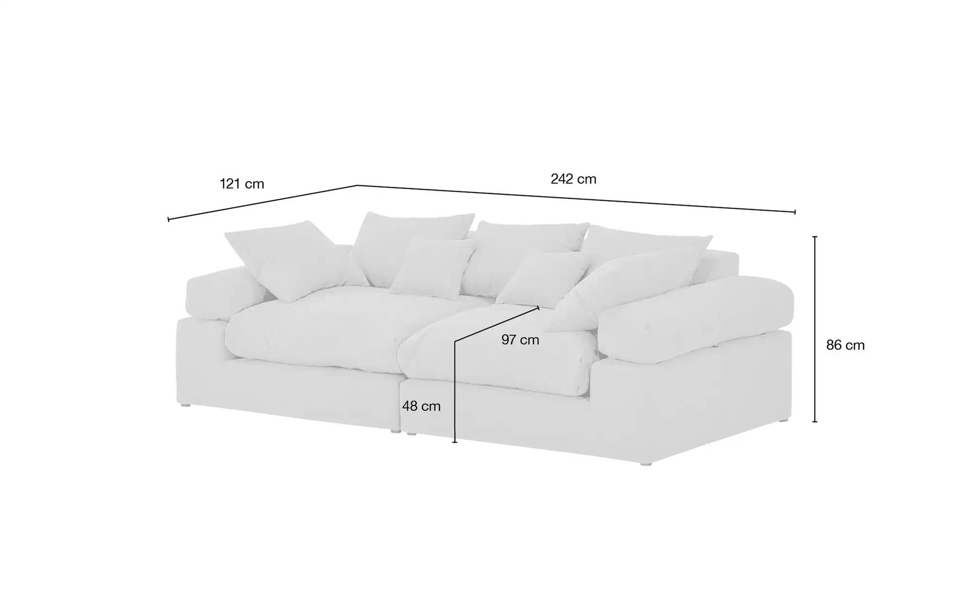 smart Big Sofa Lionore