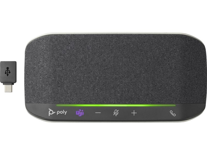 HP Speakerphone Poly SYNC 10 MS USB-A All-In-One-USB-Konferenzlautsprecher fürs Home Office