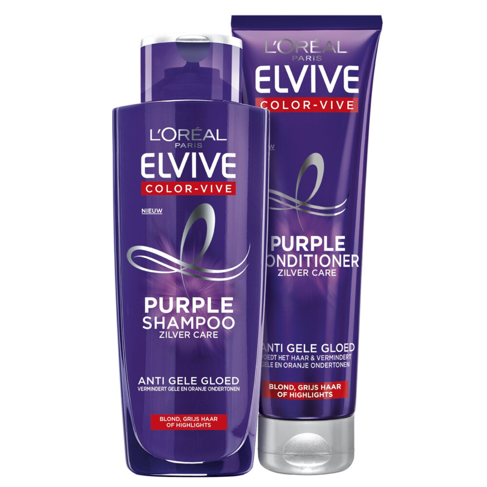 L'Oréal Elvive Color Vive – shampoo 1x 200 ml & Conditioner 1x 250 ml – Pakket