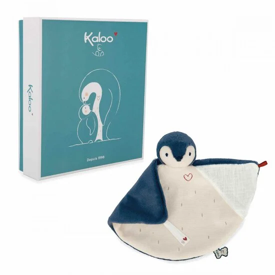 Doudou manchot   Bleu        de               Kaloo