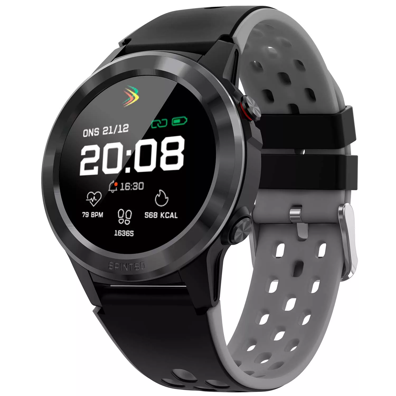 Spintso Smartwatch S1 Pro Dommerur SPT150-BL