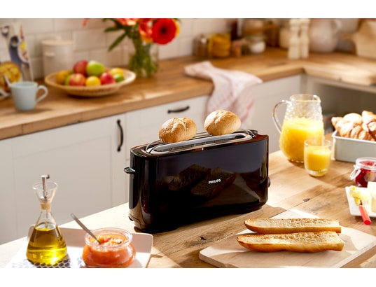 PHILIPS - Grille pain Daily Collection HD2590/90 Fente longue
