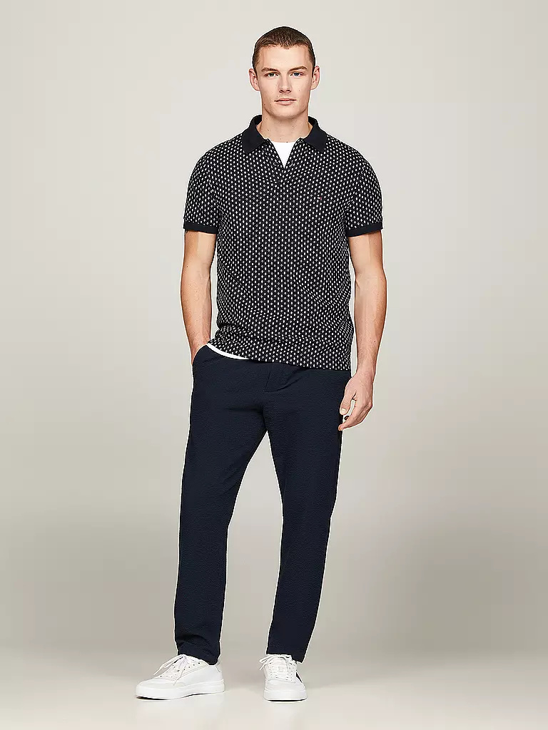 TOMMY HILFIGER Poloshirt Slim Fit blau