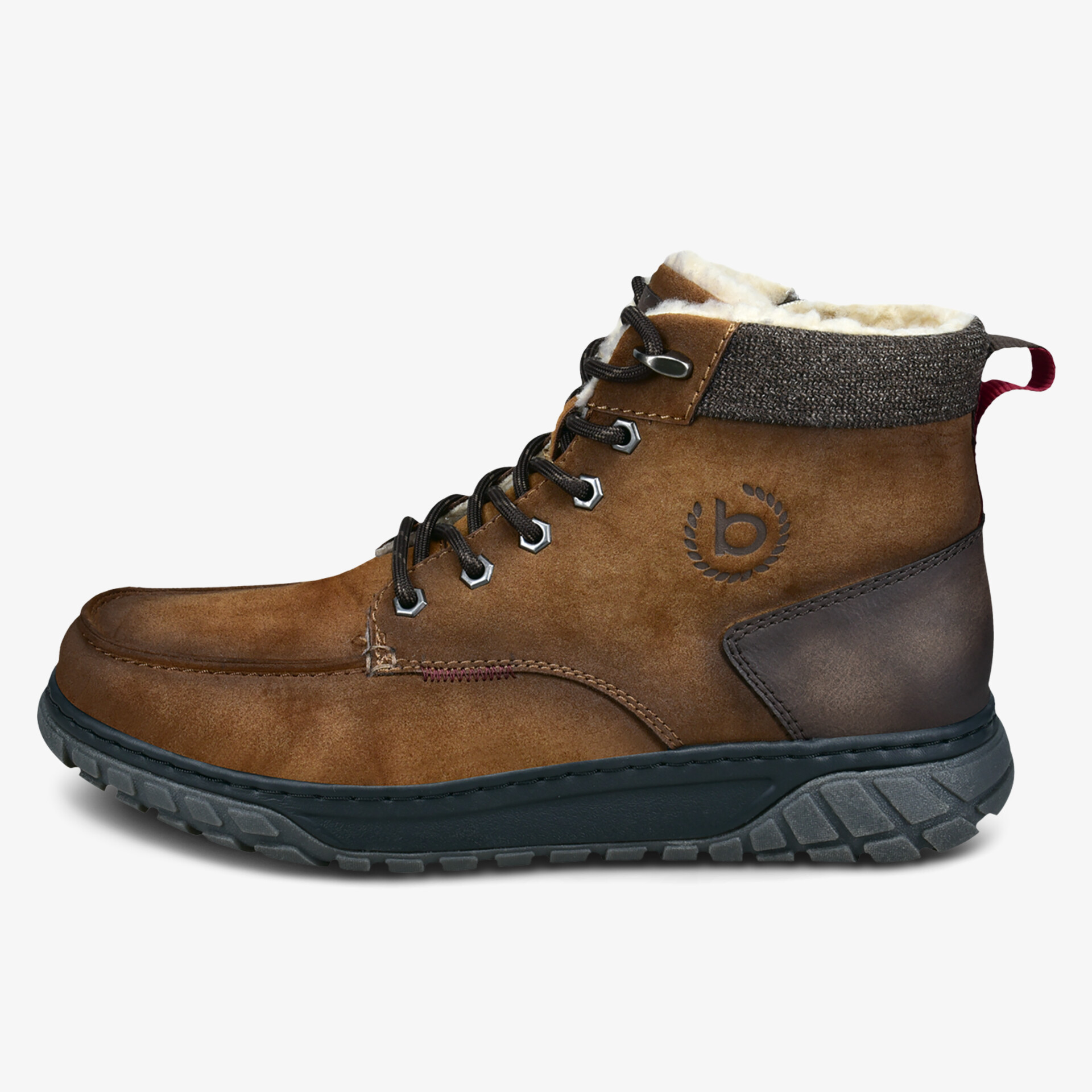 bugatti Herren Winterstiefel cognac