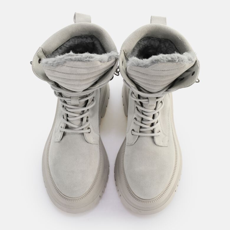 Shade Laceup HI Warm Bottines, gris