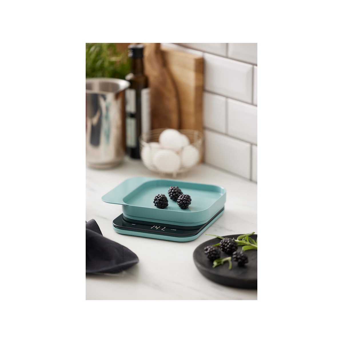 Rosti Mensura Kitchen scale Nordic green