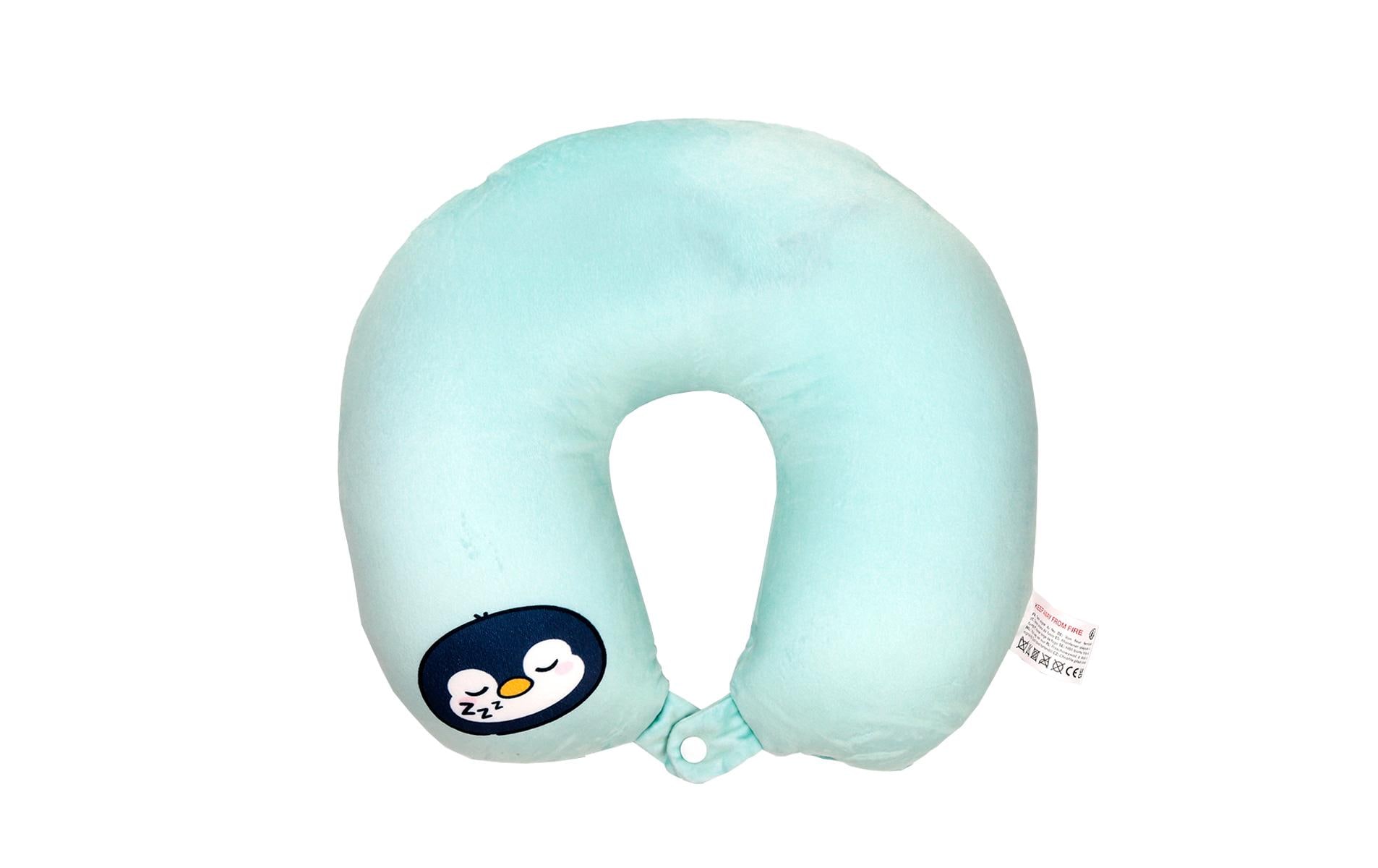Reisekissen Plüsch 2 in 1 PinguinPlüsch Memory Foam Reisekissen