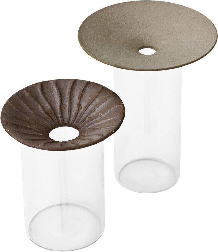 Audo Copenhagen Cresco Propagation Vases, Set of 2