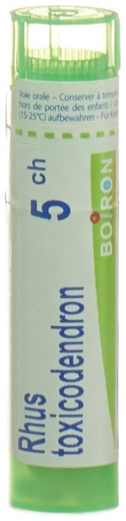 Boiron Rhus toxicodendron Gran 5 CH 4 g