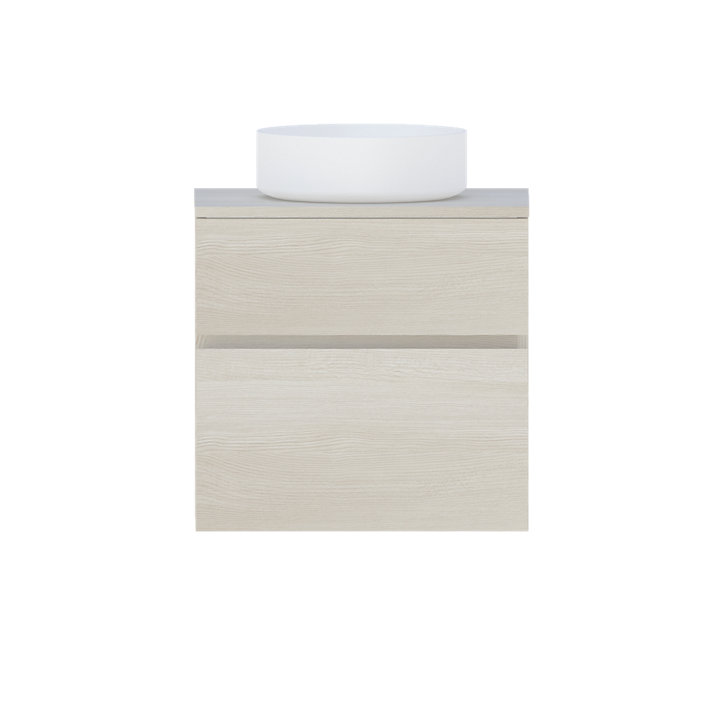 Plan de toilette Calao chêne naturel 60 cm