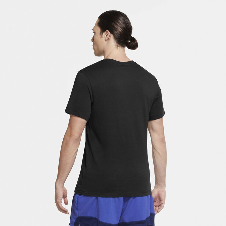 Nike Dri Fit Swoosh Traenings T Shirt Sort
