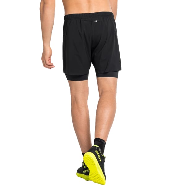 Short running ODLO ZEROWEIGHT 5 INCH 2 IN 1 SHORT BLACK