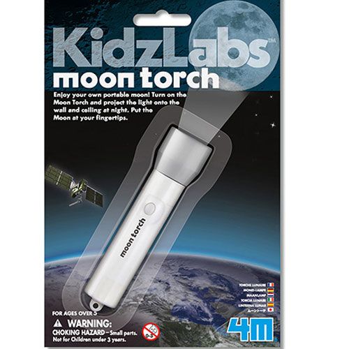 4m kidzlabs zaklamp maan