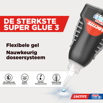 Loctite secondelijm control 3gr