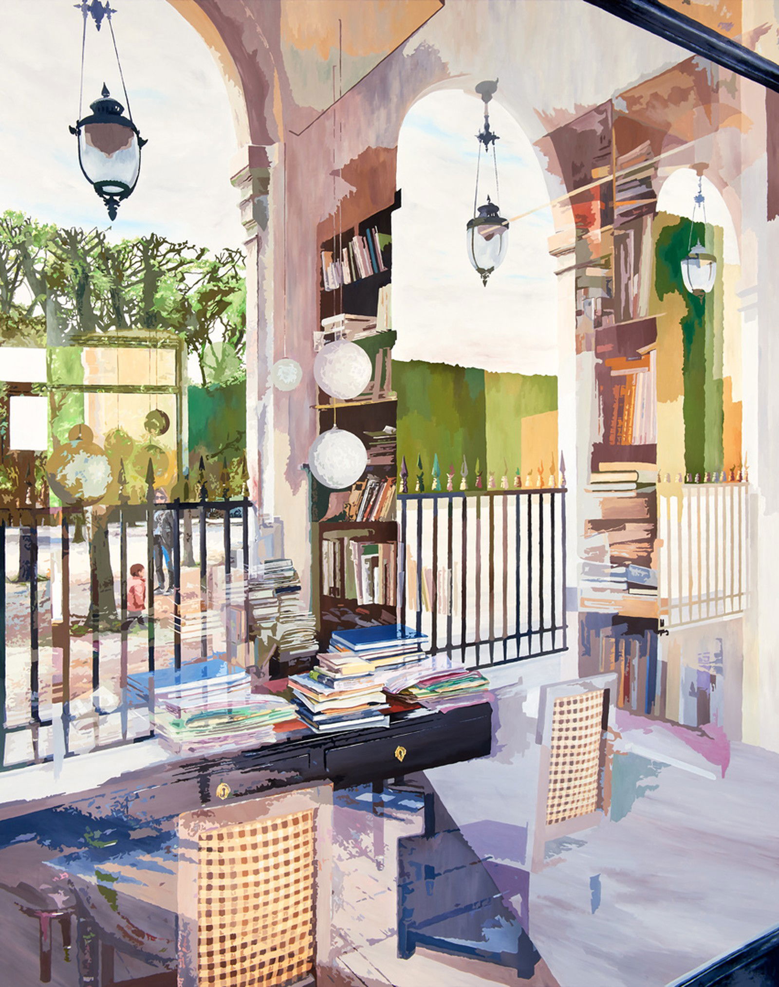 Palais-Royal by Iannis Pledel - Limited Edition. Edition of: 150. Signed.