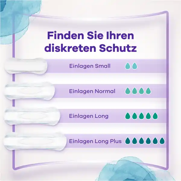 Discreet Inkontinenz Einlagen Long