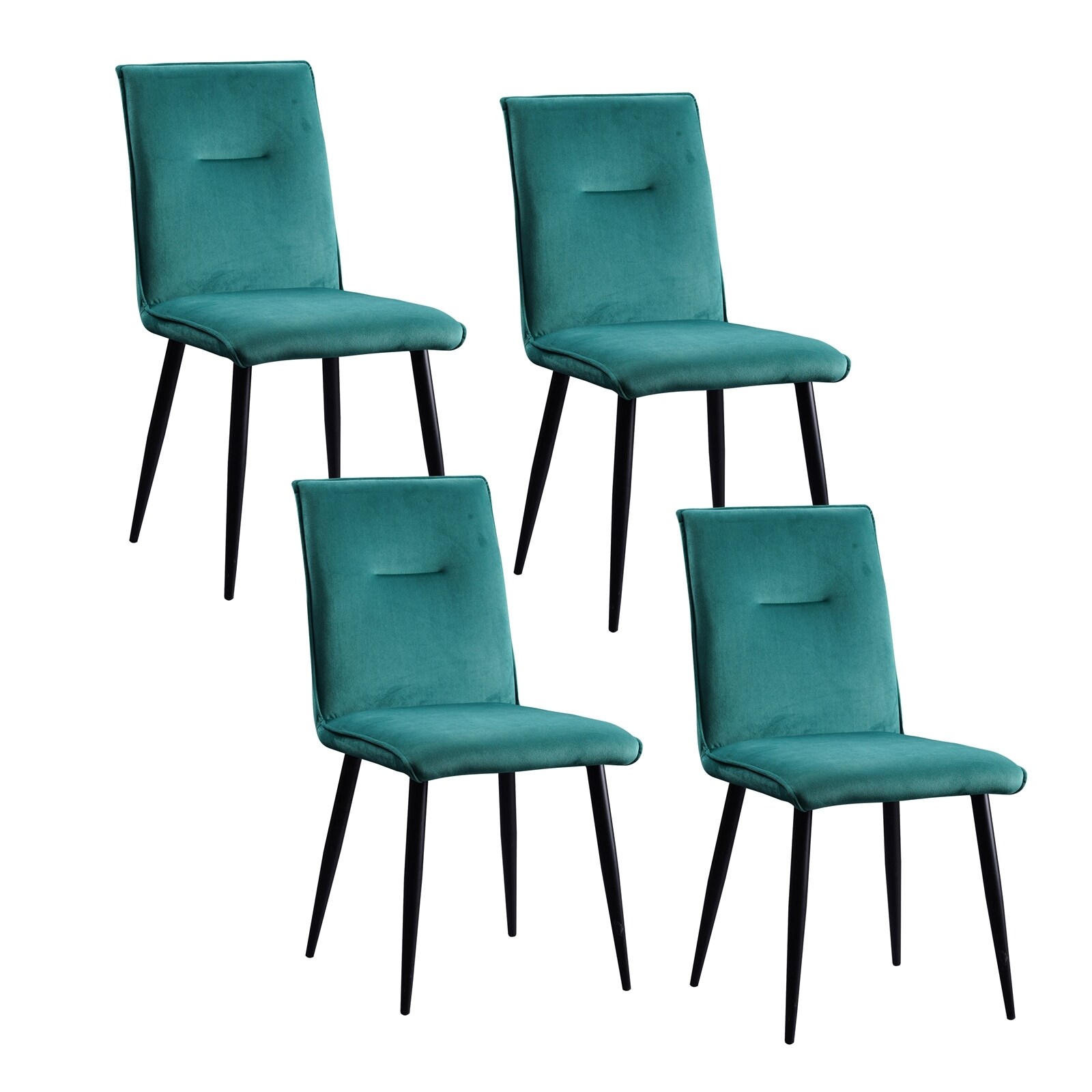 HTI-Living Stuhl Salinas Velvet Grün