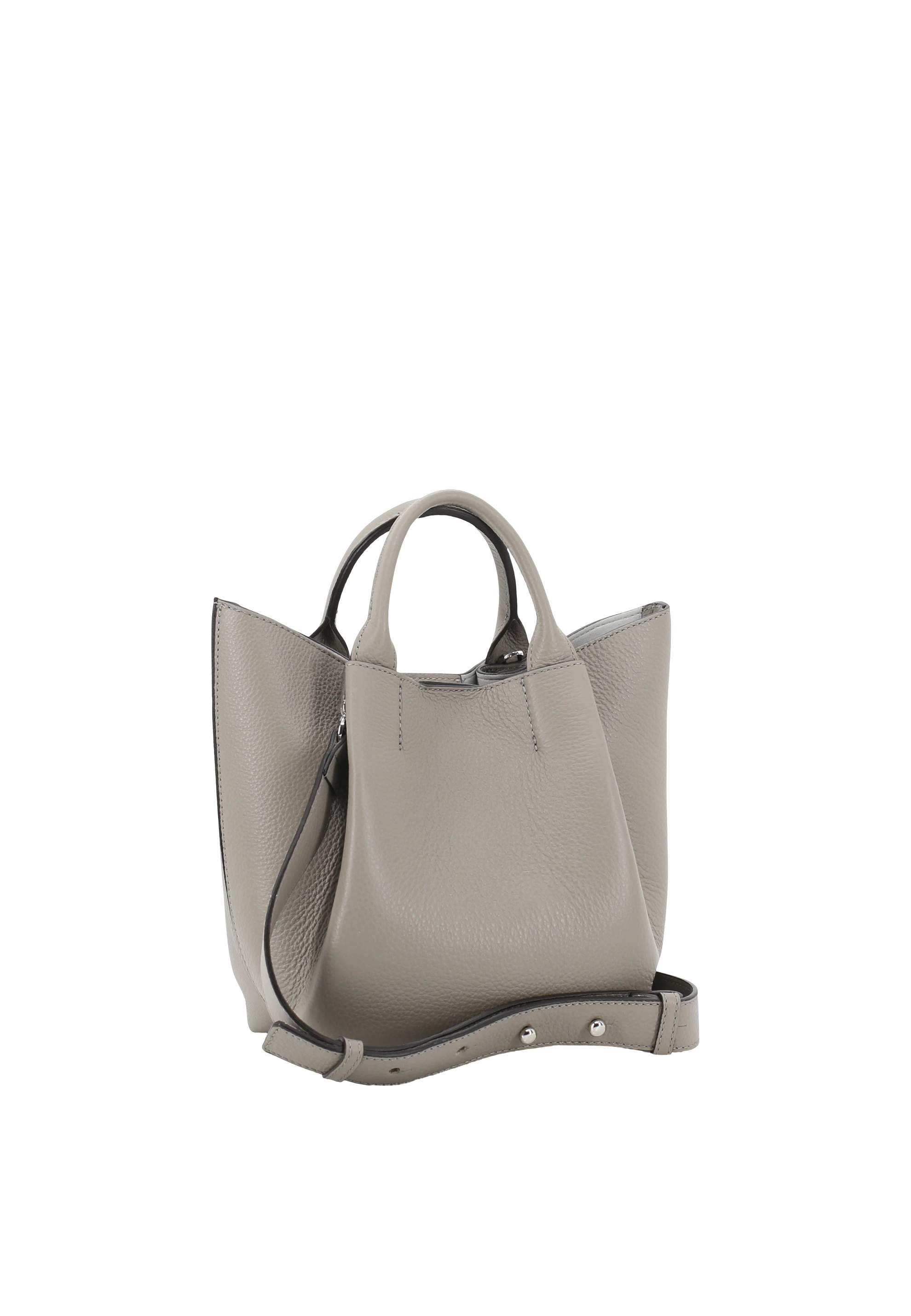 Shopper ESSENTIAL small Leather Agave Standard