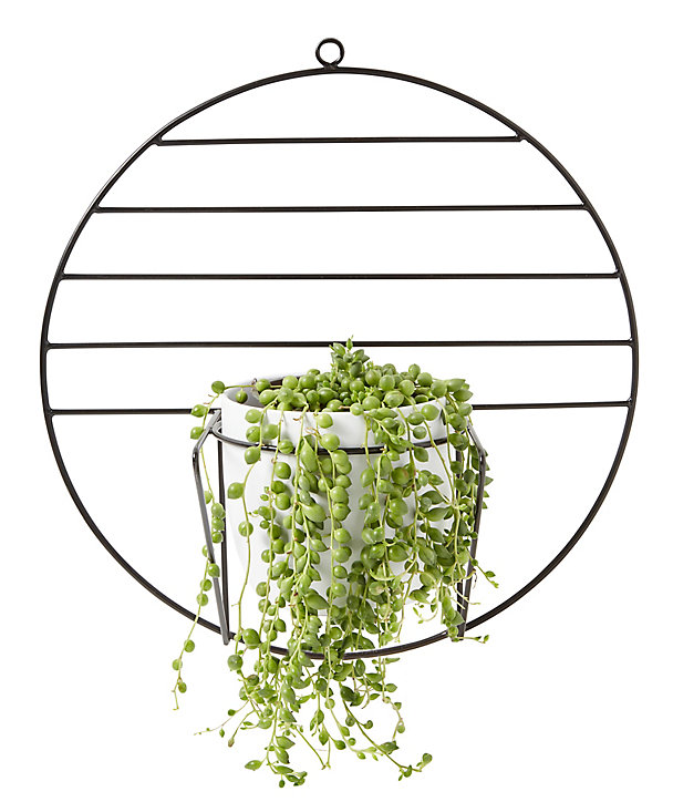 Support pour pot GoodHome noir Ø40 cm