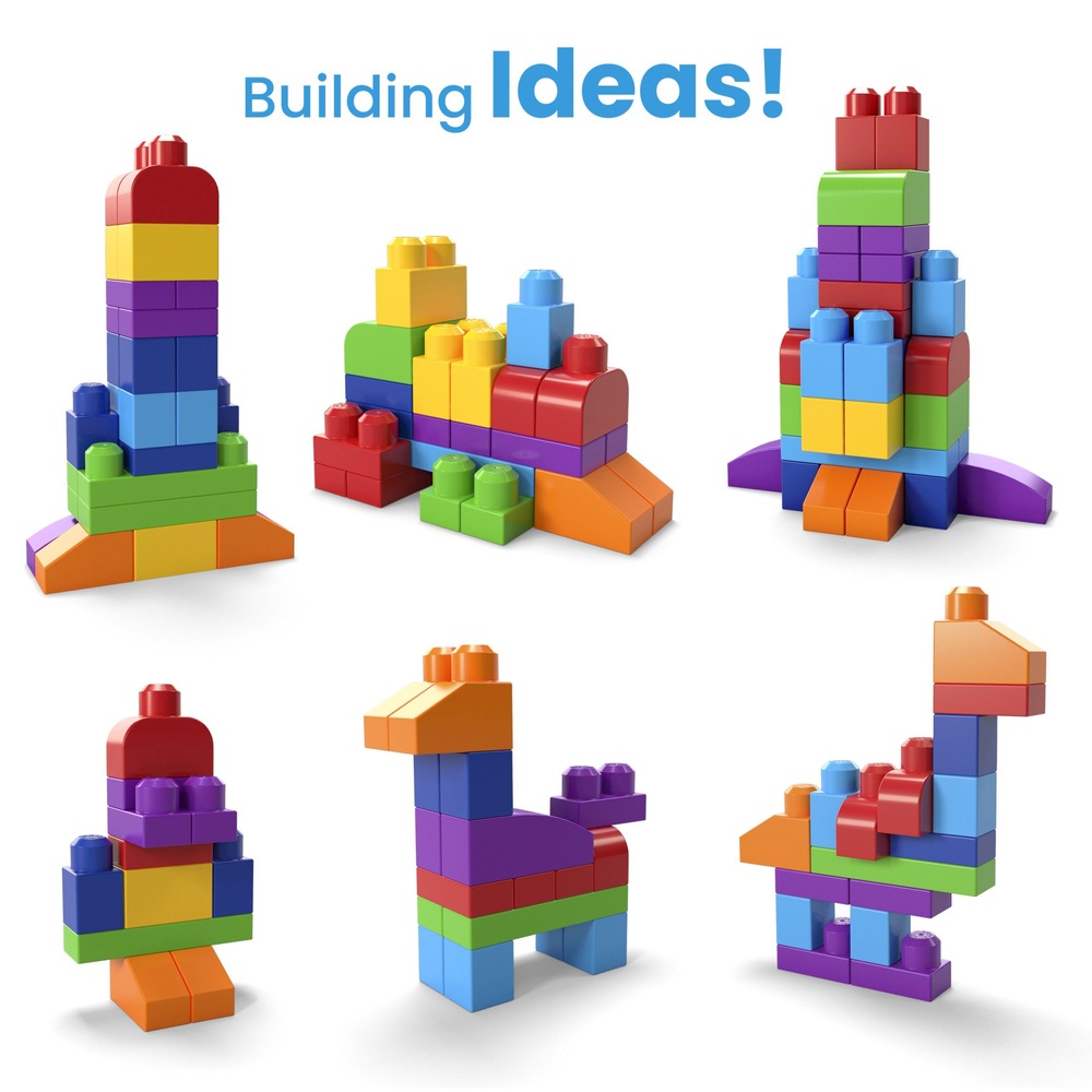 Mega Bloks 60-teilige große Bausack-Spielset