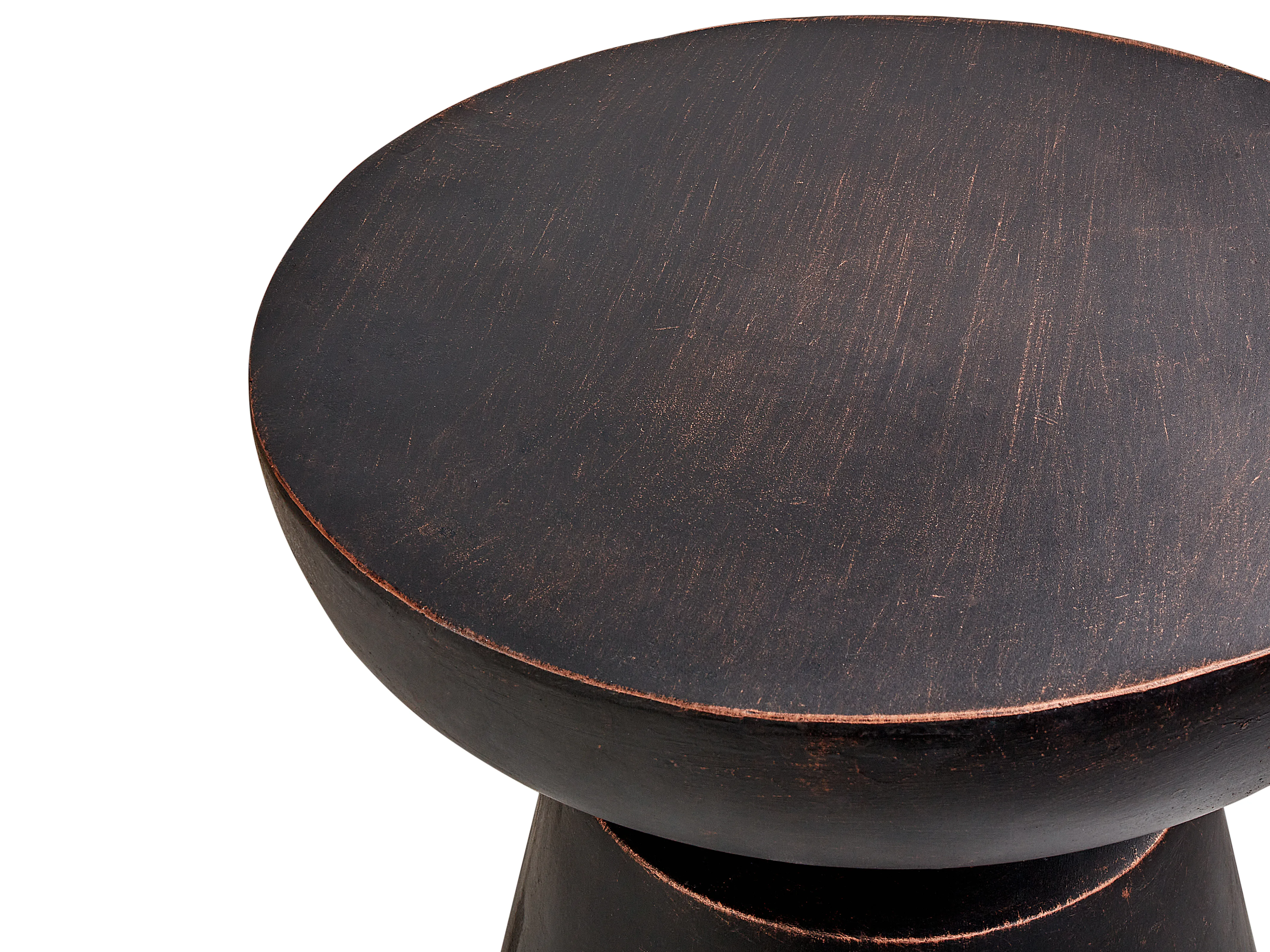 Bijzettafel MINCIO 45 cm 45 cm Zwart