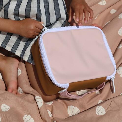 Trousse à Goûter Isotherme Faro Rose Poudré - BEABA