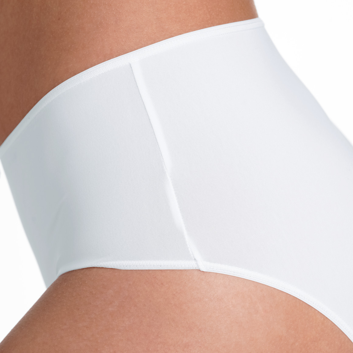 Gina Benotti 3 Damen Pantys im Basic-Look weiss