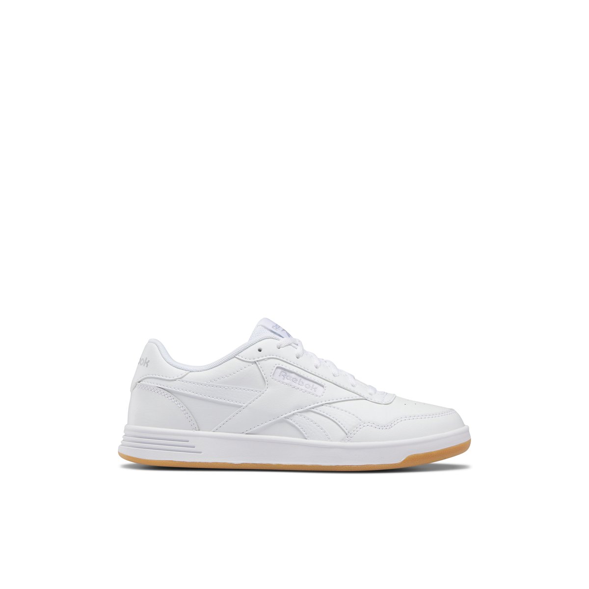 REEBOK-Court_adv-Baskets - Talon plat - Blanc Ouvert