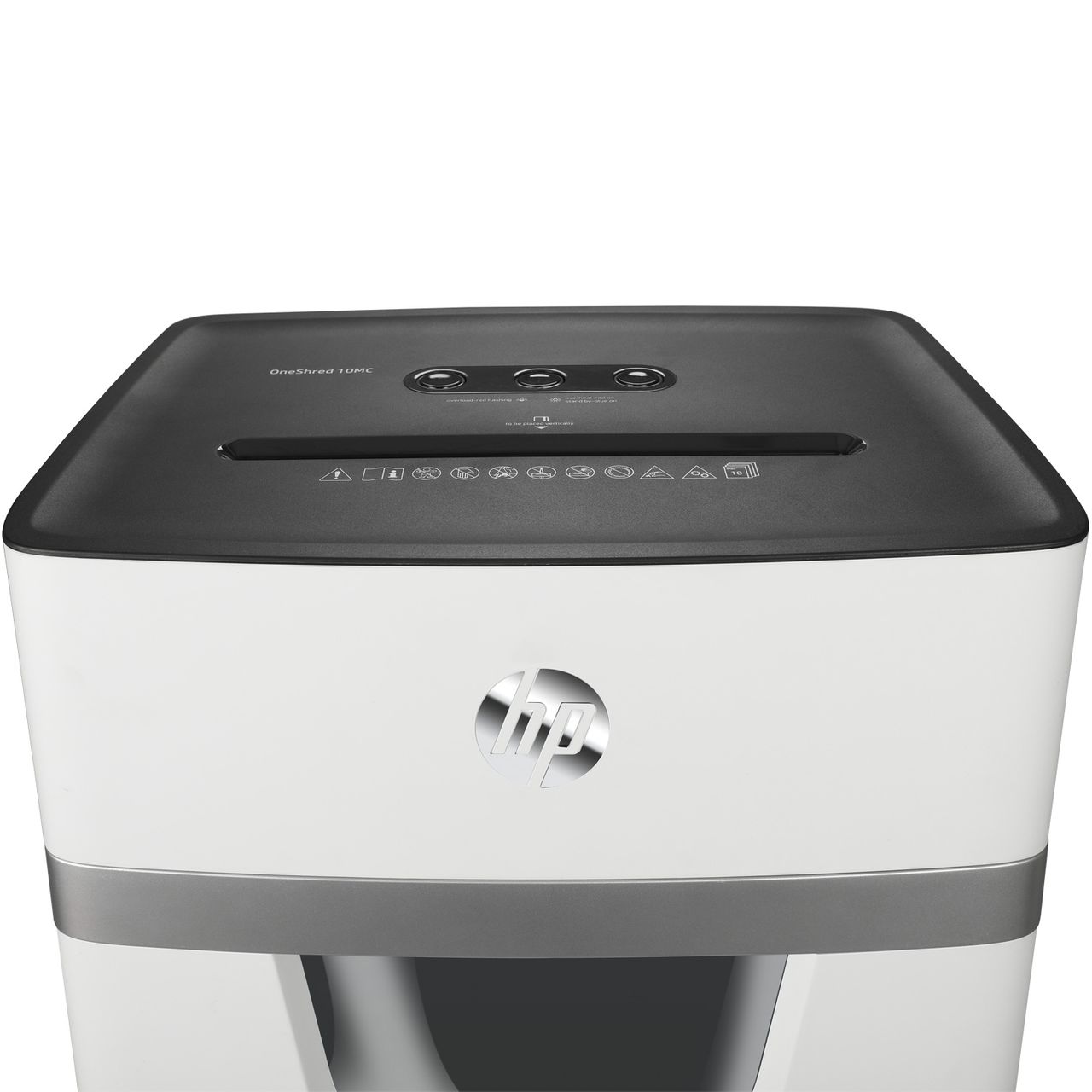 HP Aktenvernichter OneShred 10MC 10 Blatt Sicherheitsstufe P-5