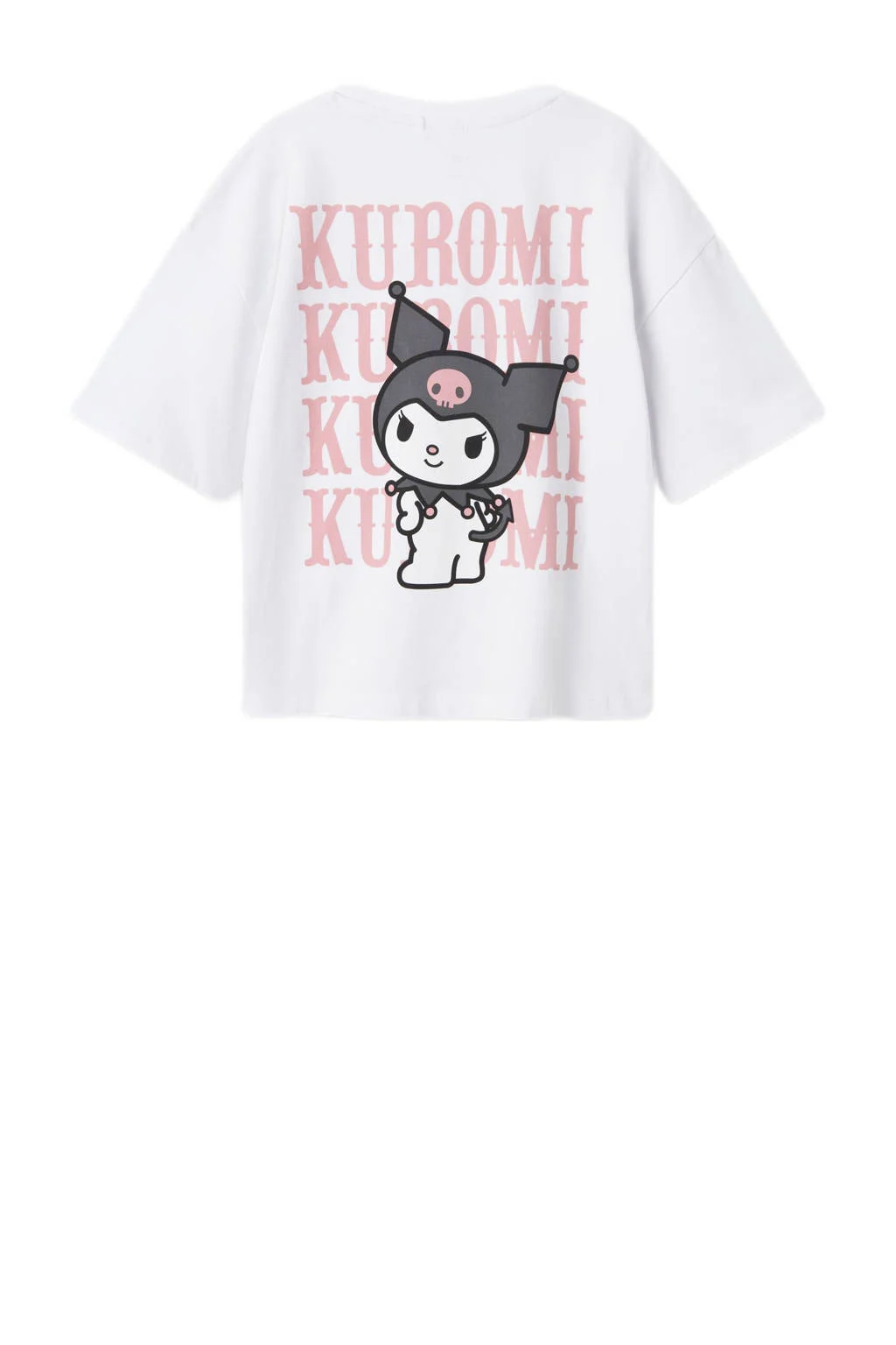NAME IT T-shirt Kuromi wit