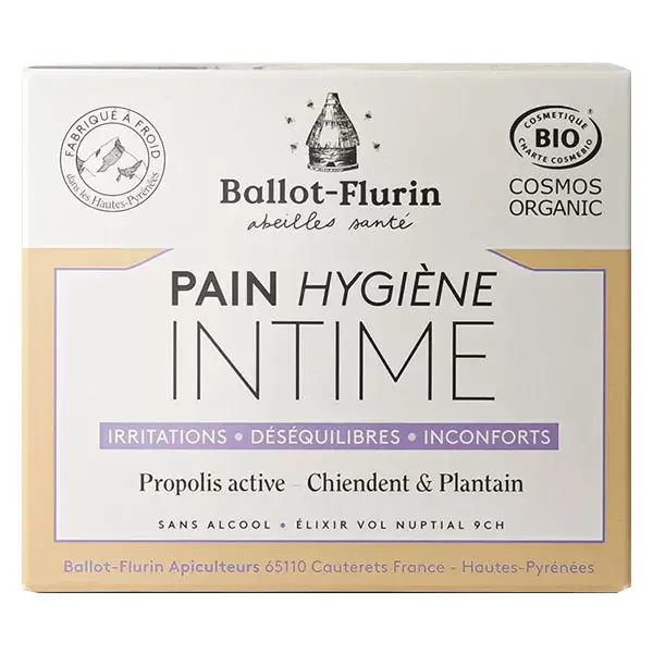 Sabonete íntimo orgânico Ballot-Flurin Hygiene and Care 100g