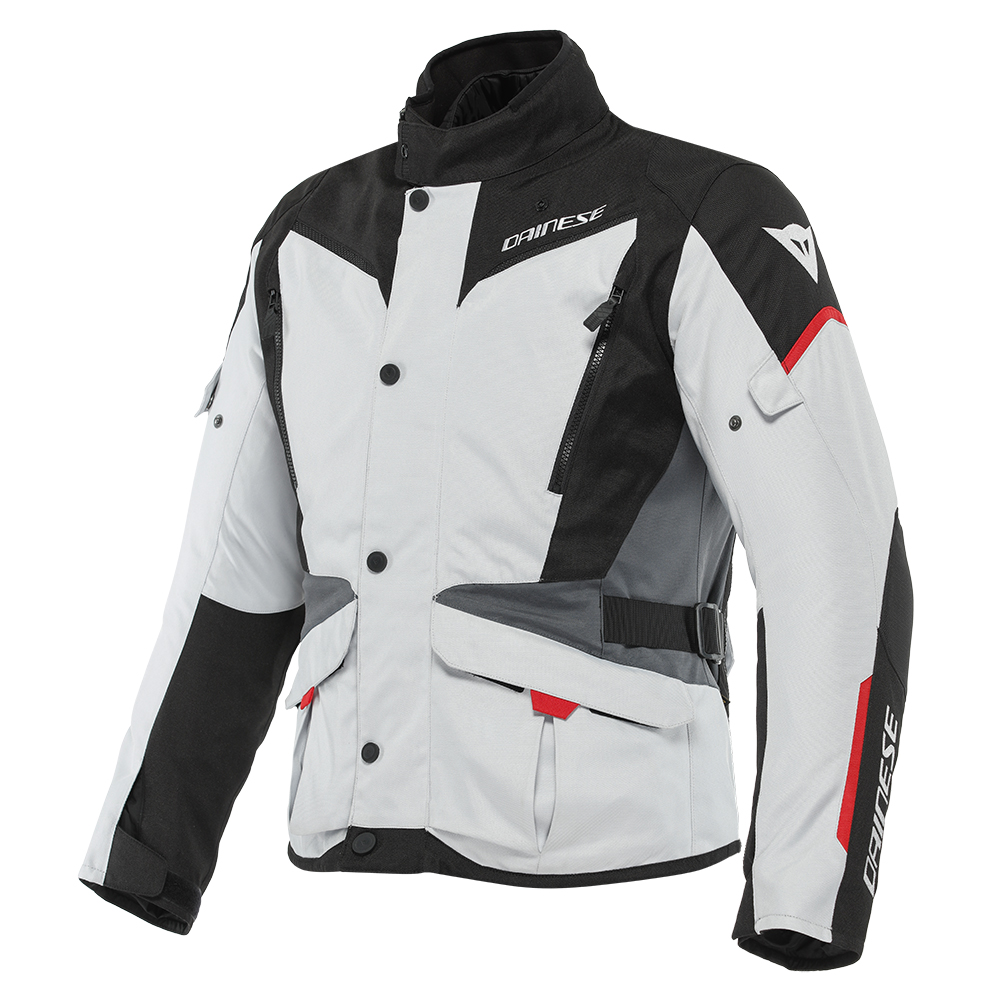 Dainese - Veste Tempest 3 D-Dry® Gris Clair / Noir / Rouge