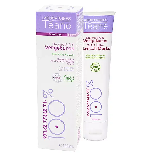 Bálsamo para Estrias Téane Organic SOS 100ml