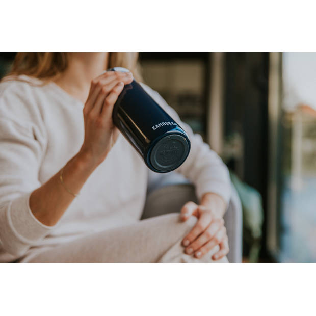 Thermosbeker/Koffiebeker - 500 ml - Lekvrij - 10 uur warm - Kambukka isoleerbeker - Olympus Blue Moon