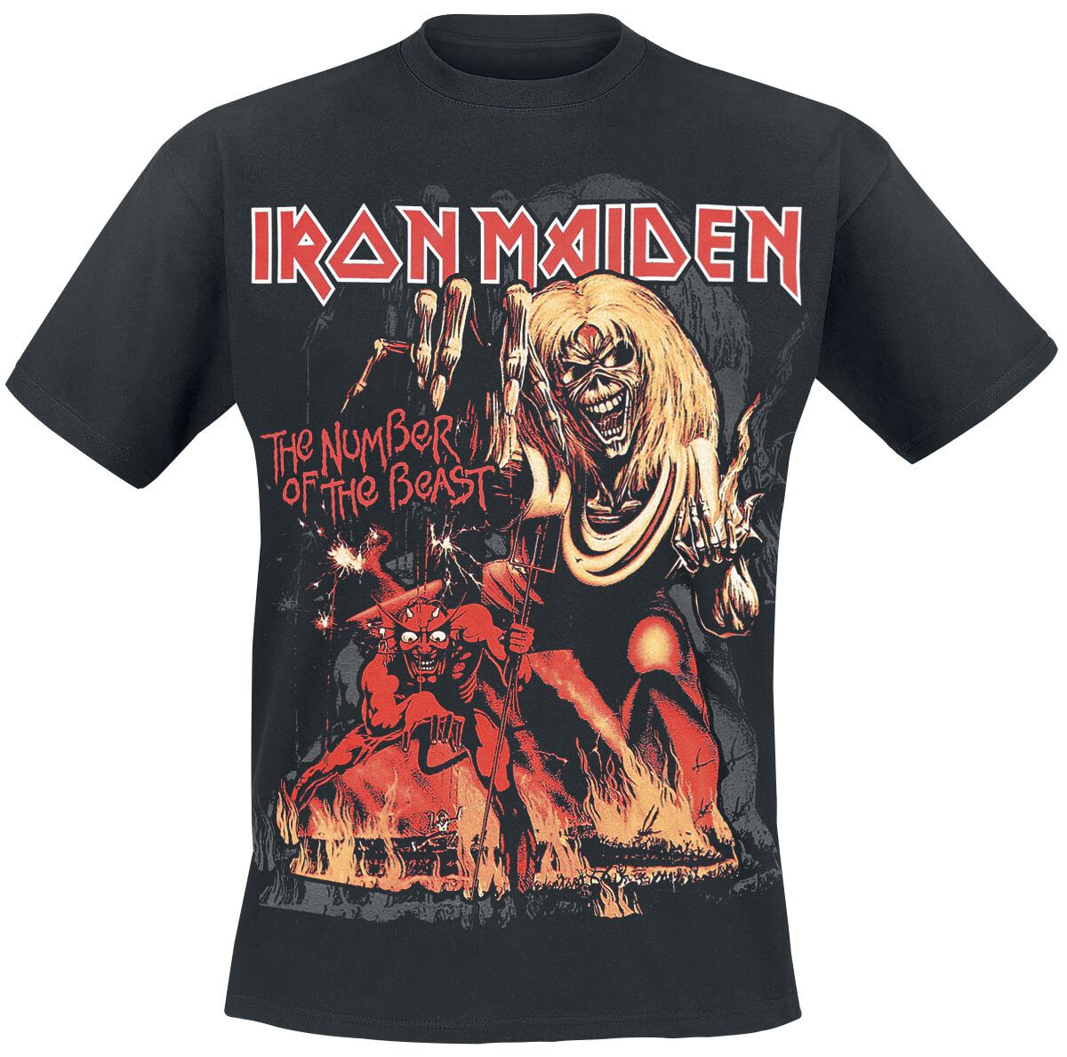 Number Of The Beast Graphic | Iron Maiden T-Shirt Manches courtes