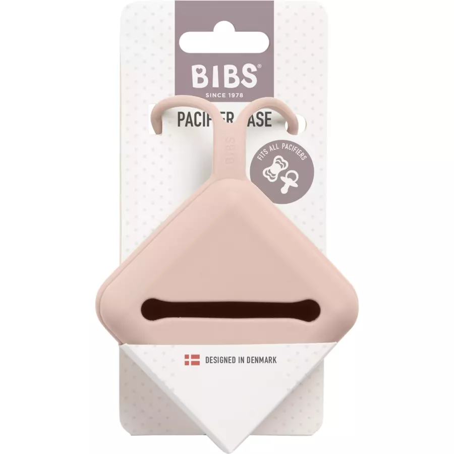 BIBS® Schnullerbox Silikon blush