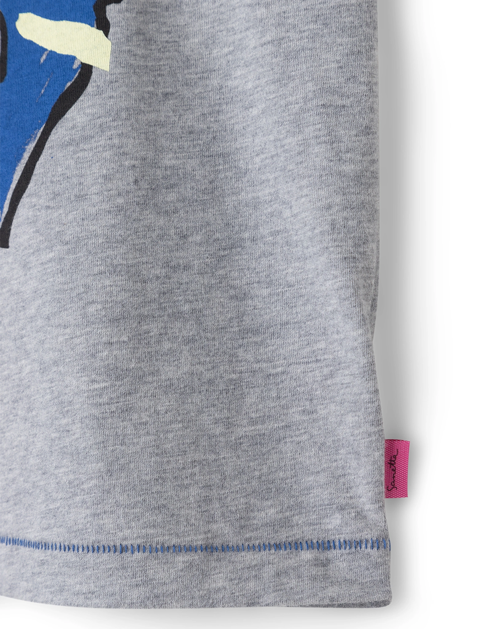 T-Shirt APE FACE in grau melange