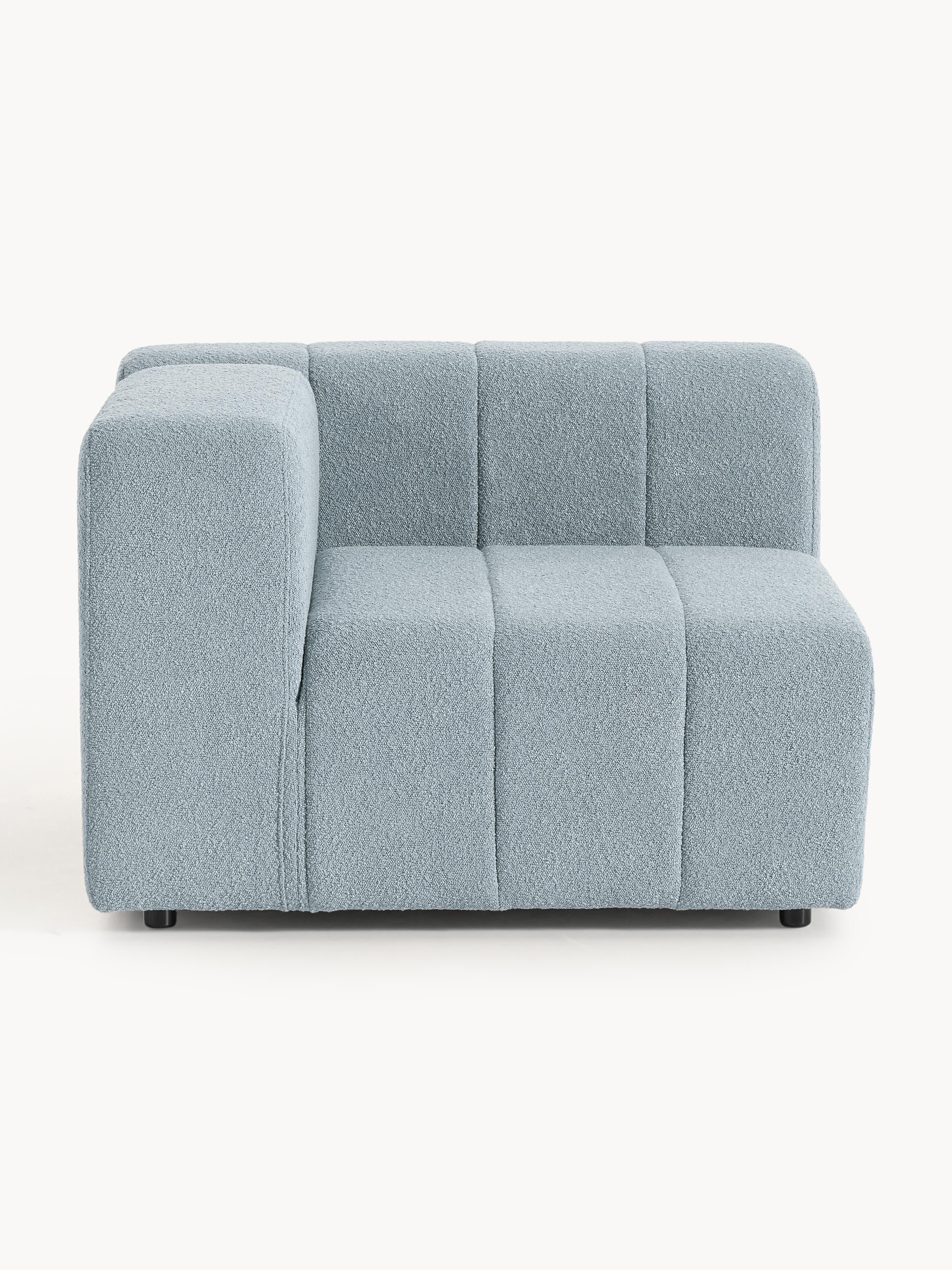 Bouclé hoekmodule Lena