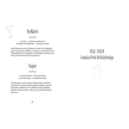 Hölker Verlag Der kl. Küchenfreund: Mischen impossible? (Drink-Rezepte)