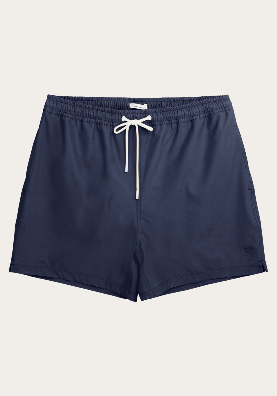 Knowledge Cotton Apparel Badehose Stretch Swimshorts Total Eclipse
