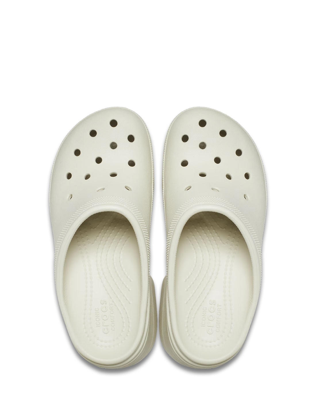 crocs Sabots à talons Femme Siren Clog Bone Blanc