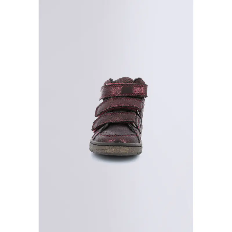 LOHAN BORDEAUX BRILLANT (20-27) SNEAKERS HAUTES Synthétique Fille