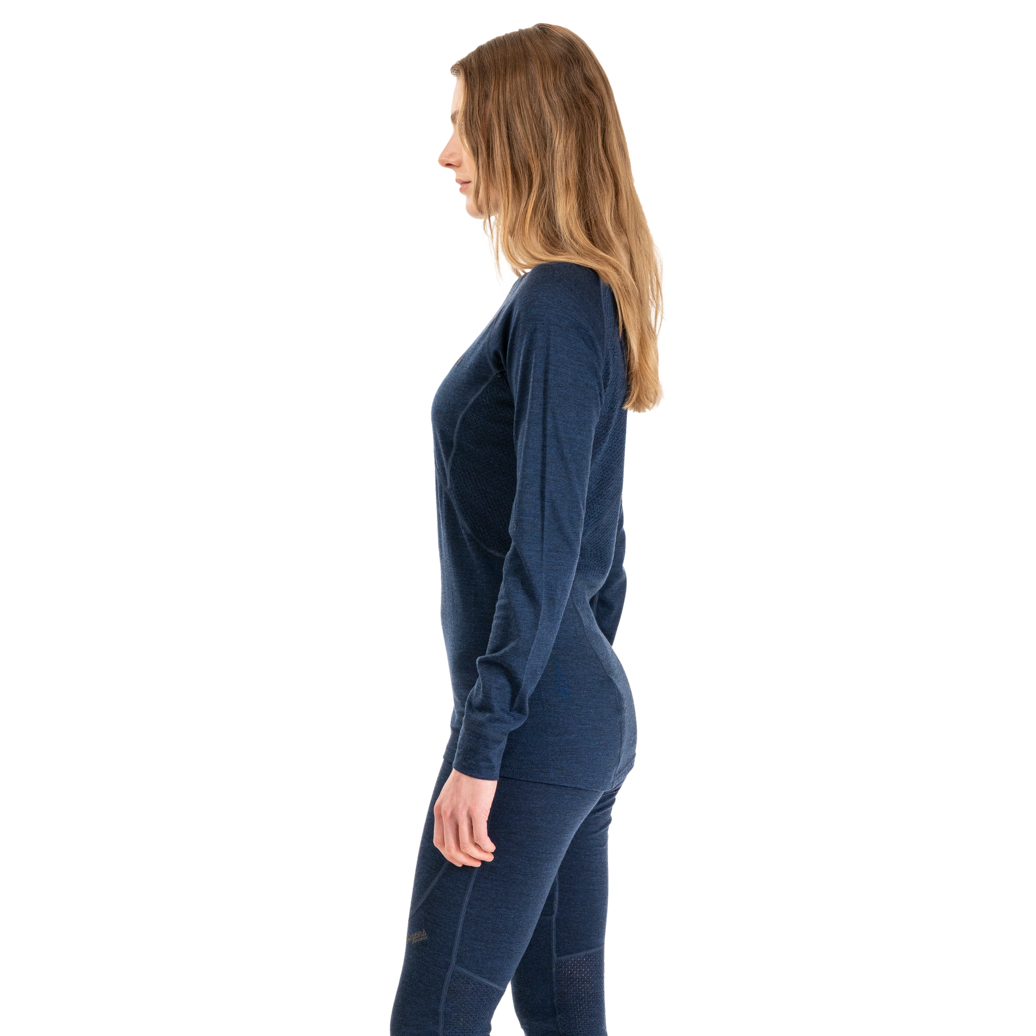 Inner:Pure Merino Long Sleeve Women Navy Blue