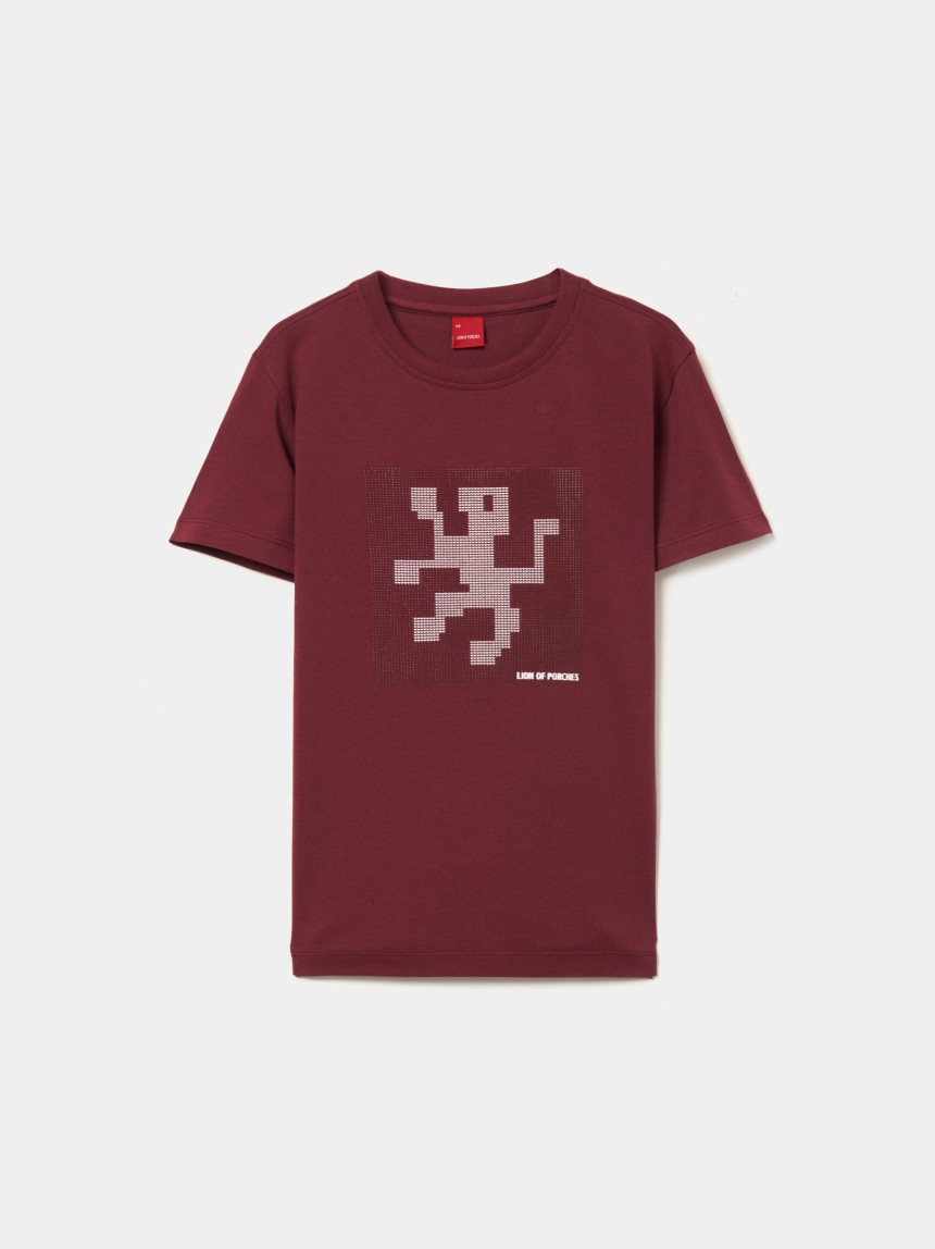 T-shirt de algodão Lion of Porches