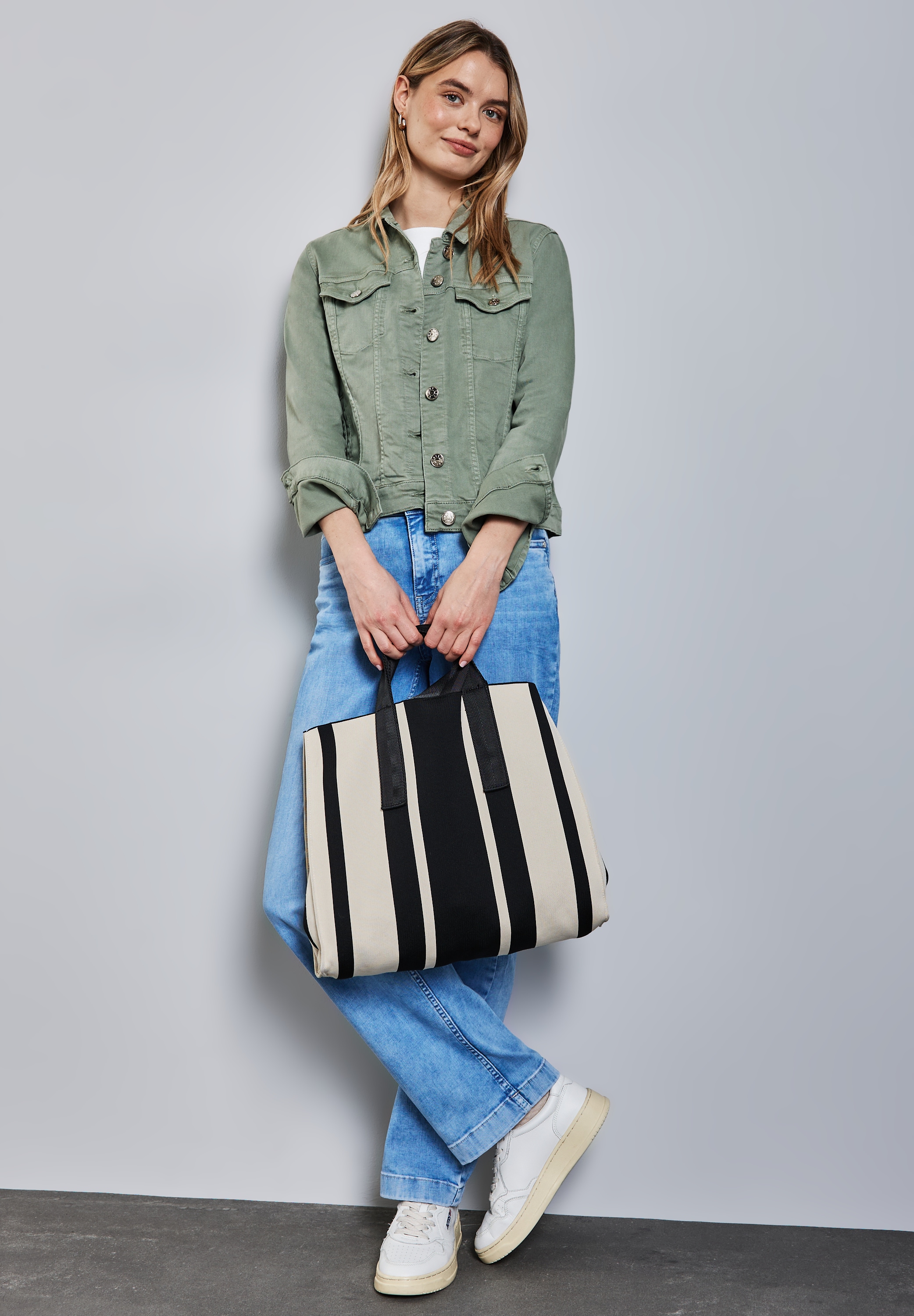 STREET ONE Jeansblazer , mit Taschen