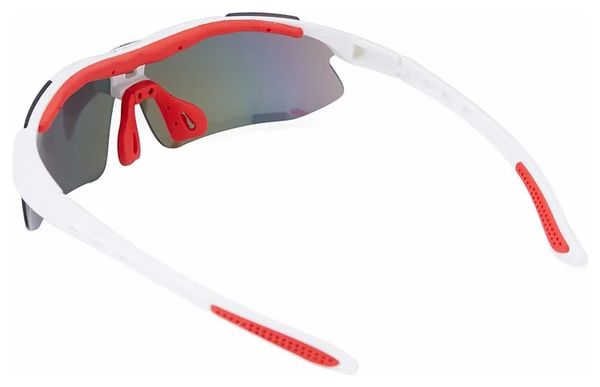 Lunettes de soleil de sport UV400 Protection Outdoor - blanc