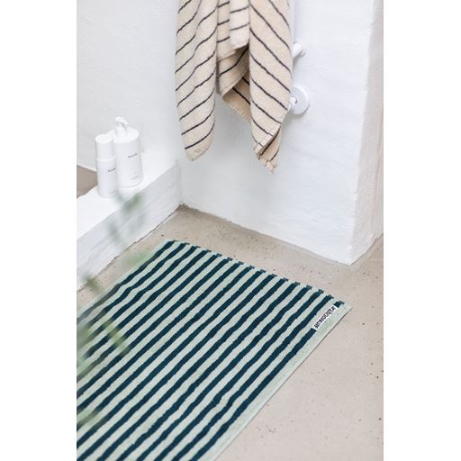 Bongusta Naram Bademåtte, Sea Foam & Deep Teal 50x80 cm