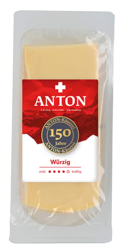 Anton Schweizer Bergkäse Scheiben
